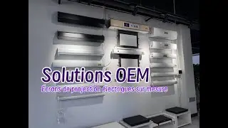 &Eacute;cran de projection &eacute;lectrique professionnel OEM&nbsp;: d&eacute;veloppez votre marque avec nos solutions OEM