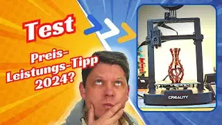 Creality Ender-3 V3 KE - Preis-Leistungs-Tipp 2024? 3D-Drucker im Test! (mit Rabattcode!)
