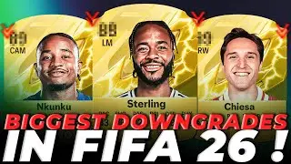 BIGGEST DOWNGRADES IN FIFA 26! 😱🔥 ft. STERLING, CHIESA, GREALISH&hellip;