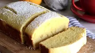 Italian Lemon Plumcake (Pound Cake)