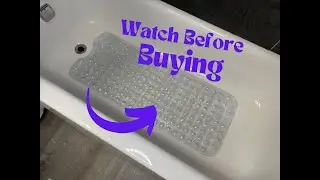 The Best Bath Tub Shower Safety Mat To Ever Exist!!!