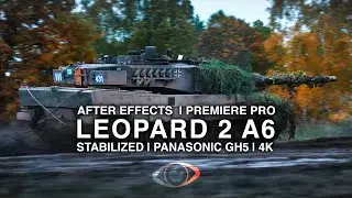 Leopard​ 2 A6 | Full Speed Sequence | Stabilized | Panasonic GH5 | 4K