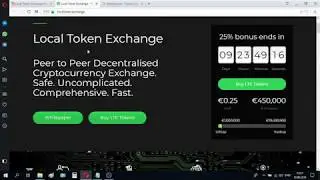 Local Token Exchange - Airdrop! Получаем монеты LTE за выполнение простых действий!