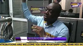 EKOSIISEN ONE-ON-ONE WITH JUSTIN KODUA FRIMPONG, GENERAL SECRETARY HOPEFUL PT. 1 (04-05-22)