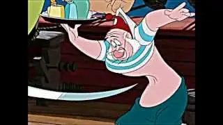 Peter Pan - Mr Smee Belly Teasing.