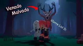 ¡EL VENADO MALVADO ME PERSIGUE! 🦌🔥 | 99 Noches en el Bosque - Roblox 
