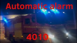 2 - 41 4010 responds to a automatic fire alarm