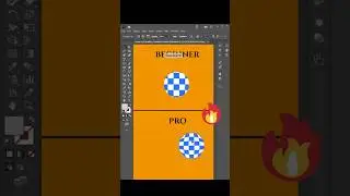 Create a 3D realistic football in Adobe Illustrator #illustration #shortsfeed #shortsviral