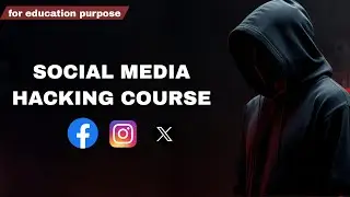 How Hackers Hack Social Media | Full Ethical Hacking Course | Cybersecurity Awareness