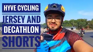 Vlog - Hyve cycling jersey | Decathlon cycling bibless shorts | hasper hycks