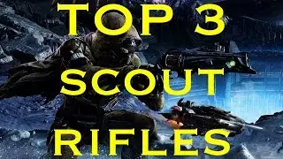 TOP 3 BEST SCOUT RIFLES in DESTINY PVP 2016 BEST SCOUT RIFLES