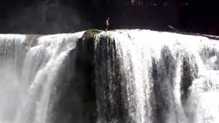 43 foot waterfall Cliff jump!