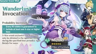 Version 5.4 Banners Phase I & Phase II AND 4-Star Characters (Mizuki & Furina) - Genshin Impact