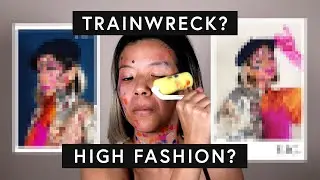I made a fake HIGH FASHION advertisement