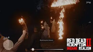 Red Dead Redemption 2 - Lights A Cross On Fire.........