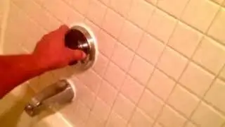 One Eton Square Apartments- Tulsa, OK. Maintenance. Hot water in bathroom