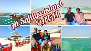 Al Safliya Island Trip Water Sports / Qatar Island / Places to Visit Qatar / Trisha's Dreams
