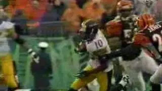 Santonio Holmes Ends Bengals Season