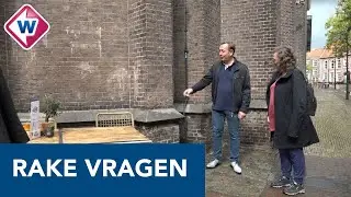 Rake Vragen: Wat doen die rare boutjes in de muur van de Maria van Jessekerk in Delft? - OMROEP WEST