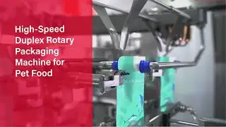 High-Speed Duplex Rotary Packaging Machine for Pet Food &ndash; MR8S-100 | Echo Machinery