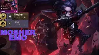 How TFT set 10 : Mosher 6 EMo 4 Poppy
