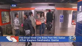SEPTA Offering Free Broad Street Line Rides From NRG Station Following Eagles Game