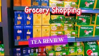 Grocery Shopping for green Tea | Best Grocery store GREEN TEA | Grocery Shopping