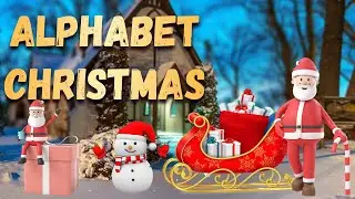 Alphabet Christmas - ABC Christmas Song for Kids | Learn the alphabet and phonics this Christmas