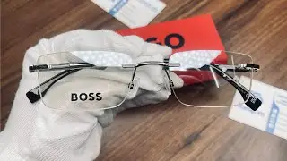 Xship.vn: Hugo Boss Demo Rectangular Men Eyeglasses BOSS 1551/B 085K 53