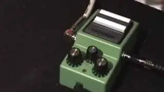 Tubescreamer pedal shootout vintage Ibanez TS9 & Maxon OD9