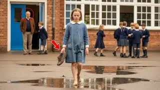 Ein M&auml;dchen lief barfu&szlig; im Regen &ndash; Der Lehrer sah ihre F&uuml;&szlig;e und f&uuml;hlte, wie sein Herz sackte