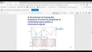 Angle modulation - Frequency modulation -التضمين الزاوي- التضمين الترددي