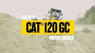 The Cat&reg; 120 GC Motor Grader &ndash; Slope Grading