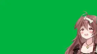 Korone Let's Fighting Love [Vtuber Green Screen]
