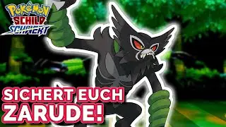 *VORBEI* So bekommt ihr noch ZARUDE beim neuen ONLINE Pokemon EVENT! | Pokemon Schwert und Schild