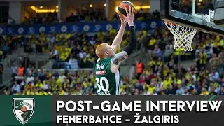 Walkup and White emotions after the win against Fenerbahce