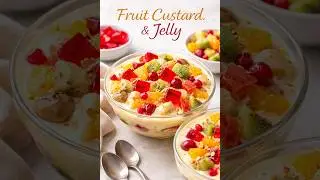 Fruit Custard and Jelly| Fruit Custard| Jelly Recipe | Dessert recipes|Summer special| Yai Ki Rasoi