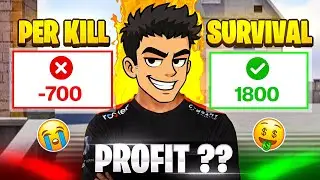 PER KILL VS SURVIVAL TOURNAMENTS 🎮 PROFIT??