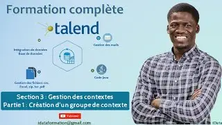 Gestion des contextes (Création d’un groupe de contexte) – Talend Data Integration #6