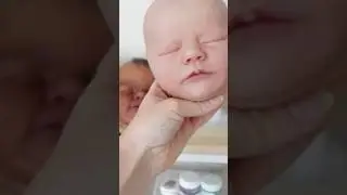 Reborn Artist Making Reborn Baby Dolls!!! 🍼🎨✨#rebornbaby #dolls #shorts