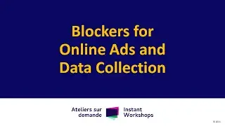 Blockers for Online Ads and Data Collection