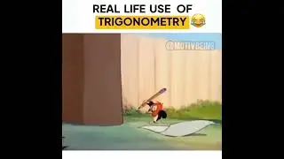 🤯 Beyond Textbooks: How Trigonometry is Used in Real-World Scenarios  || #maths