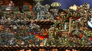 Ptolemaic Army VS Rebel Army!!! || Decks Random #11 || Metal Slug Attack