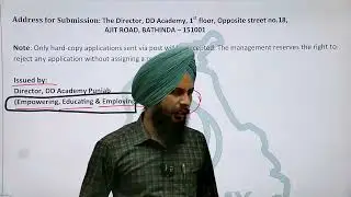 We Are Hiring!!! CEO Recruitment at DD Academy Punjab
