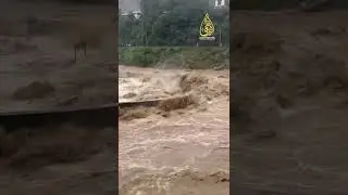 Visuals from Sewa River, Bani in Kathua District