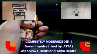 (IT GOT MODERNIZED!) Dover Impulse Hydraulic Elevator at Loblaws, Heartland Town Centre (ft. Honoka)