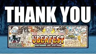 СПАСИБО, UBERFEST!! - Battle Cats