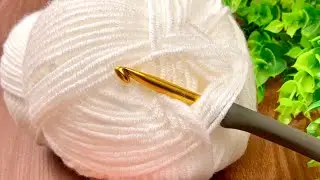 Ух ты, ТОЛЬКО ПОСМОТРИТЕ на эту КРАСОТУ! Такой красивый узор крючком: Легкая и милая вязка крючком