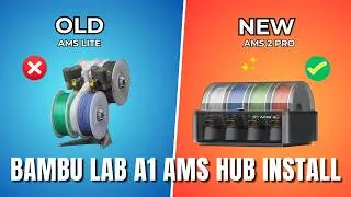 Bambu Lab A1 AMS Hub Installation