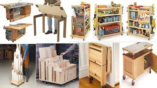 DIY Rolling Craft Cart for Tiny Apartments | Space-Saving Creative Storage